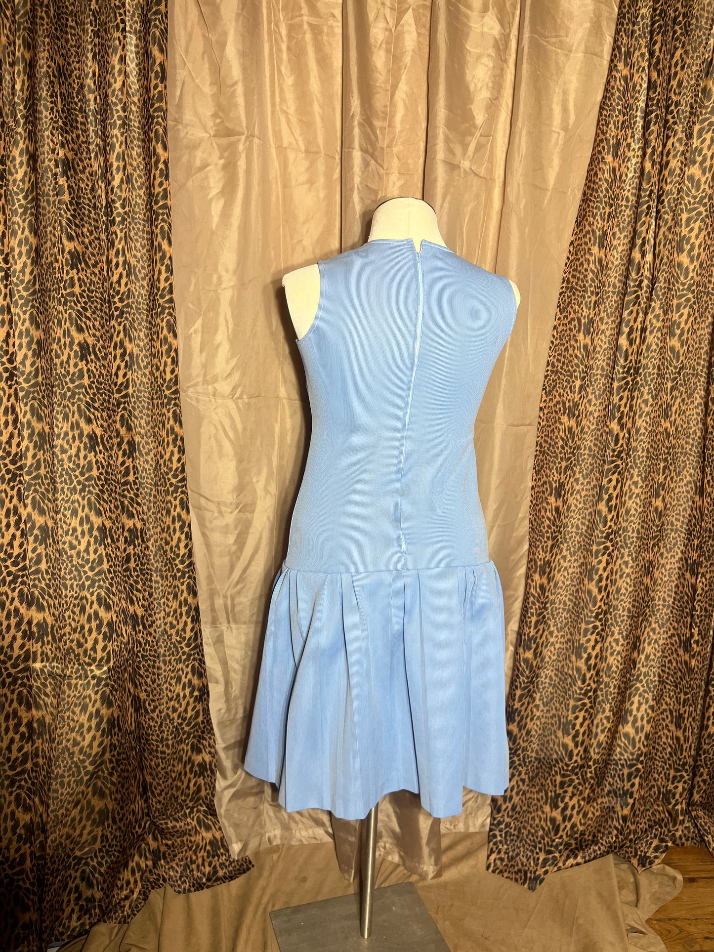 1970s Drop-Waist Dress