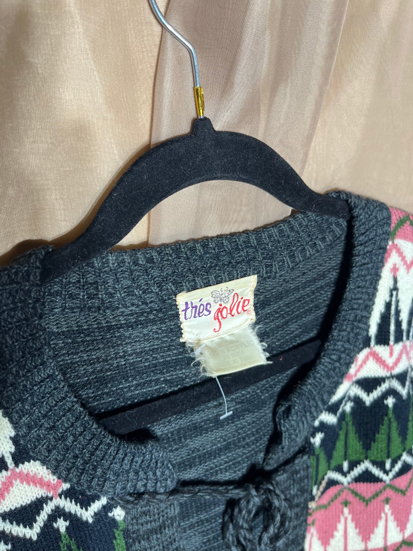 Oh So Pretty 70s Tie Front Cardigan