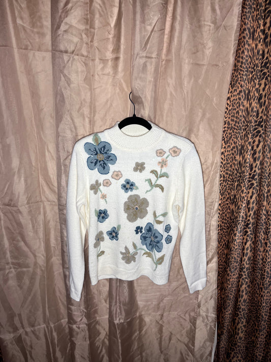 Sweet Spring Angel Petite Sweater