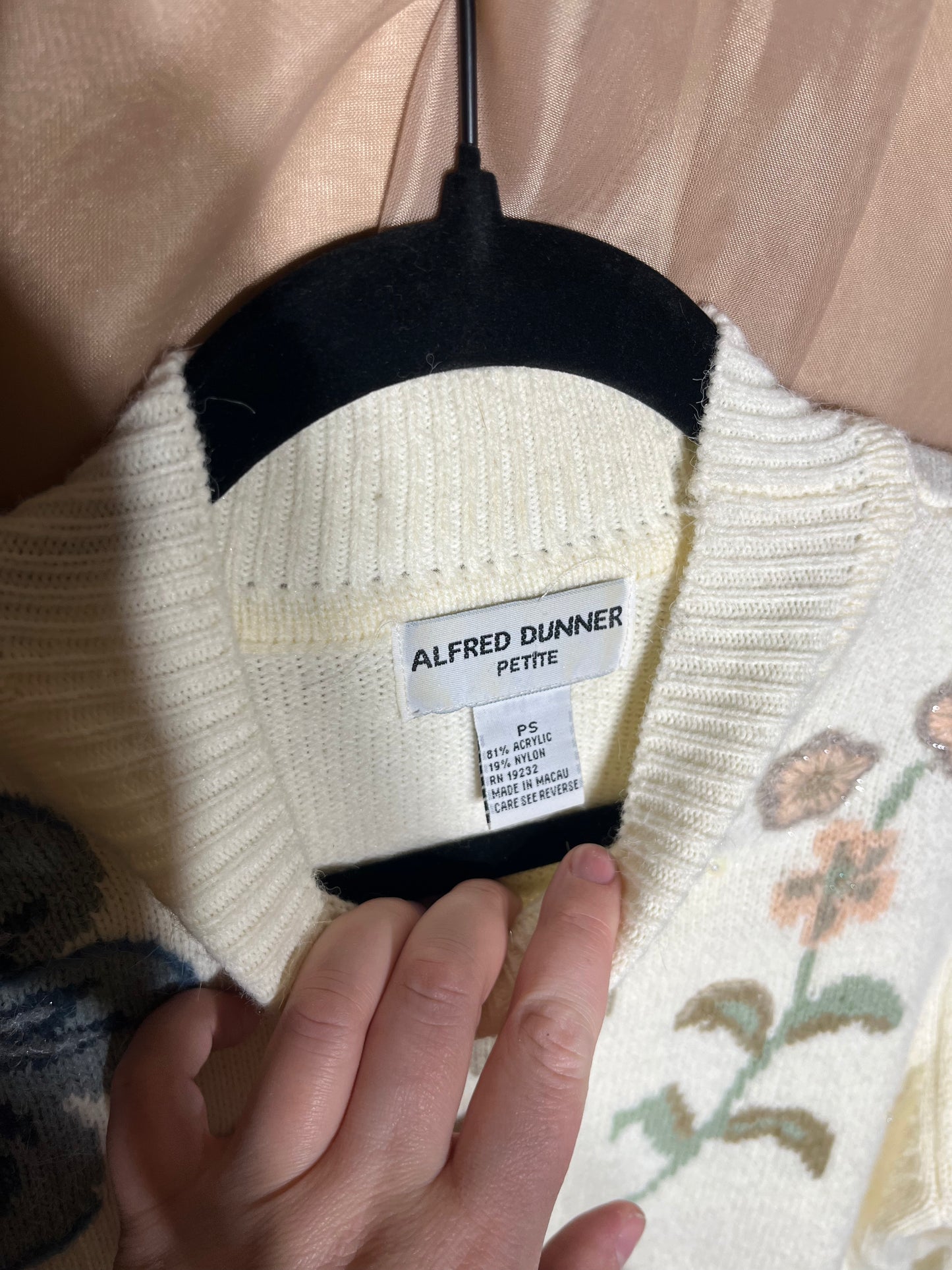 Sweet Spring Angel Petite Sweater