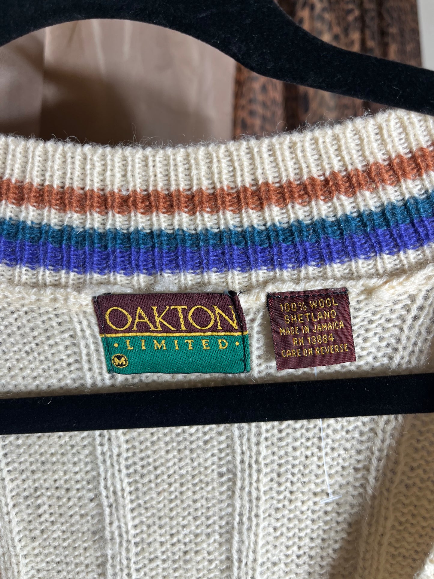 Preppy Cool V Neck Sweater