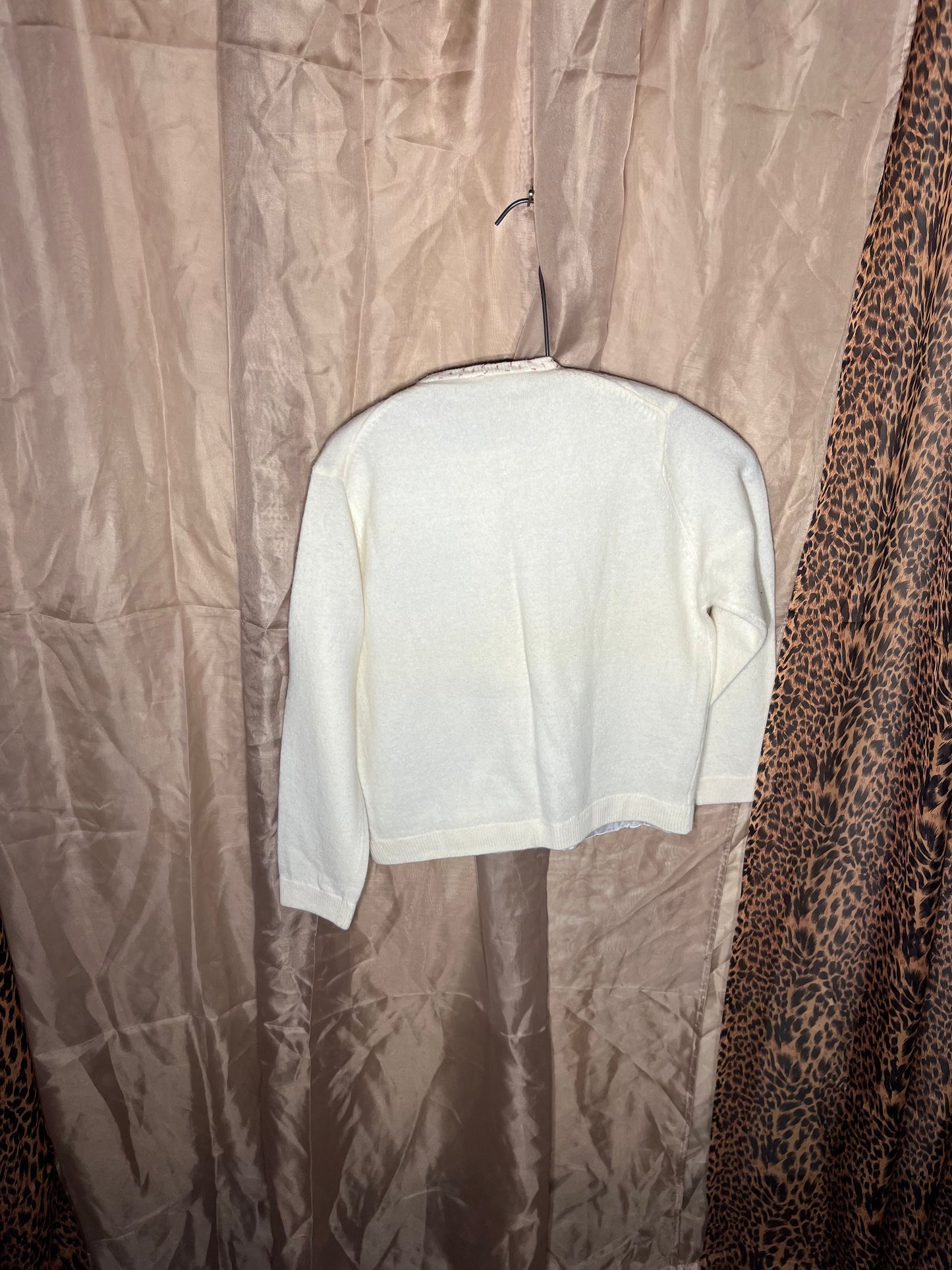 50s Sweet Beaded Cardigan