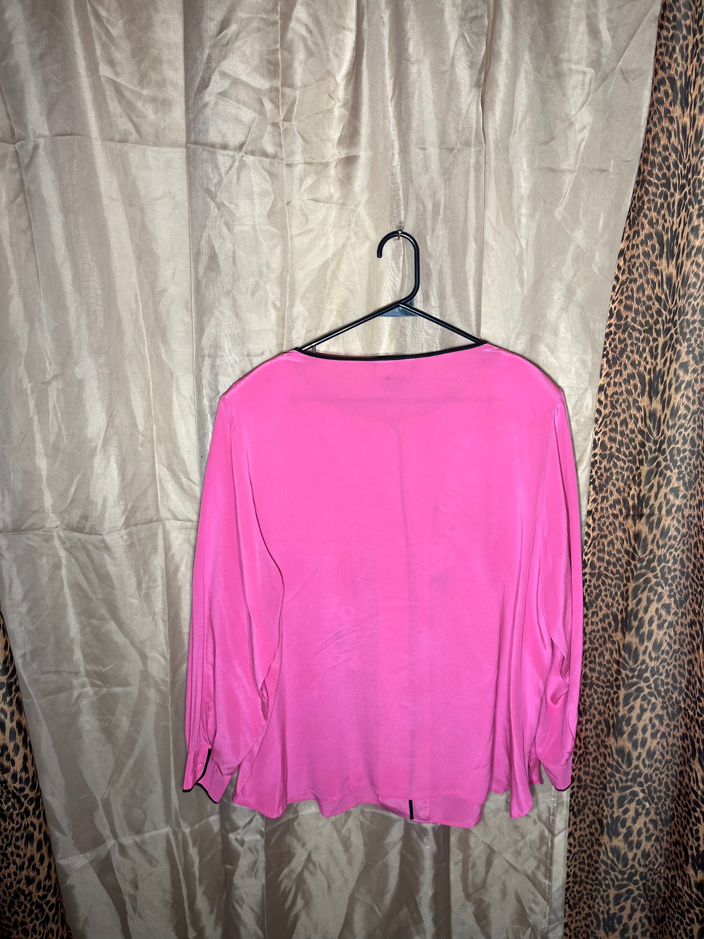 Bob Mackie Sassy Silk Blouse