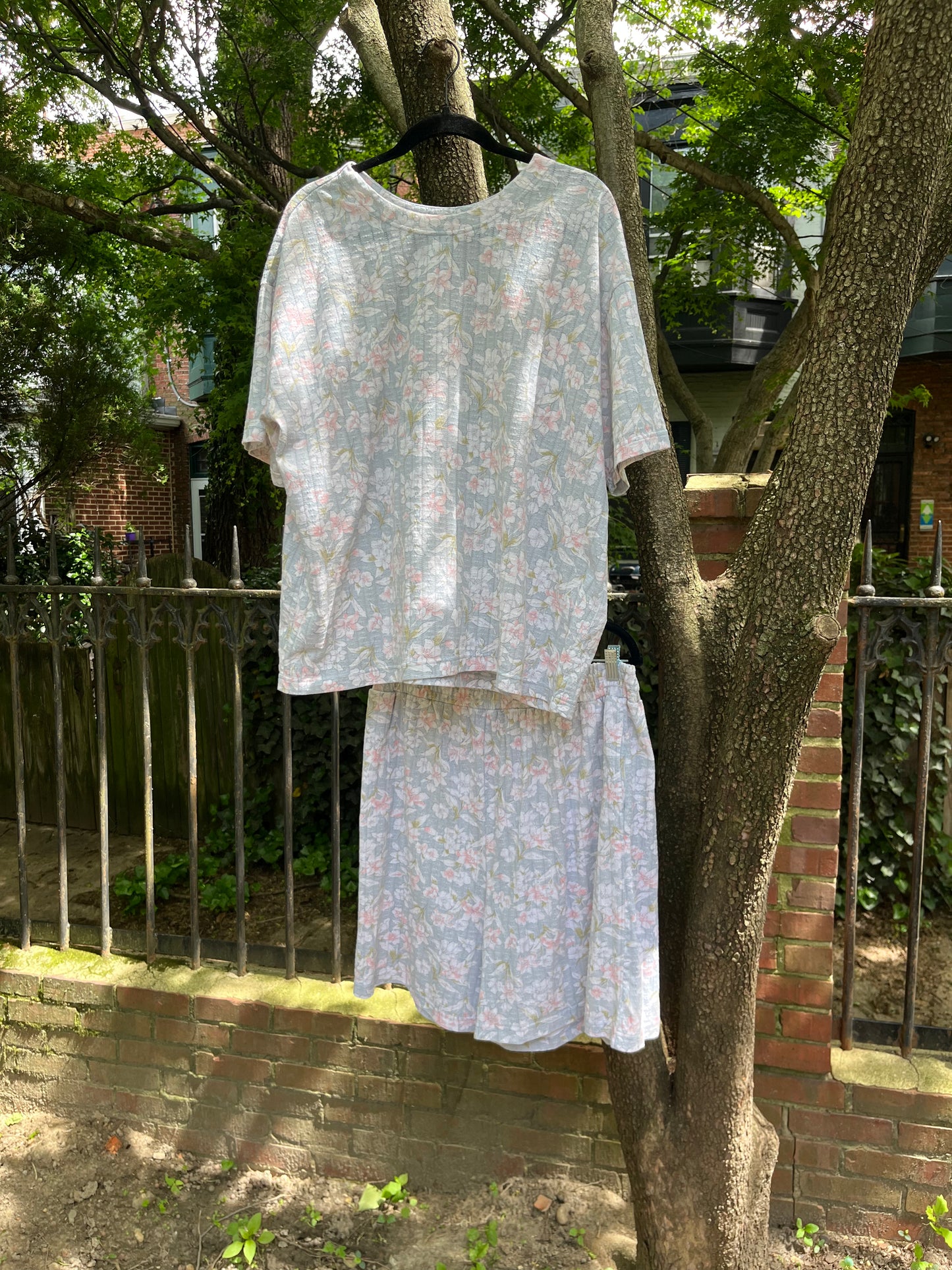 Fun and Flirty Floral Shorts Set